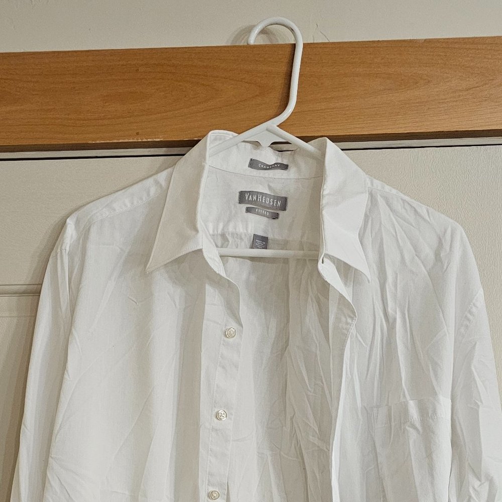 Mens Long sleeve white shirt